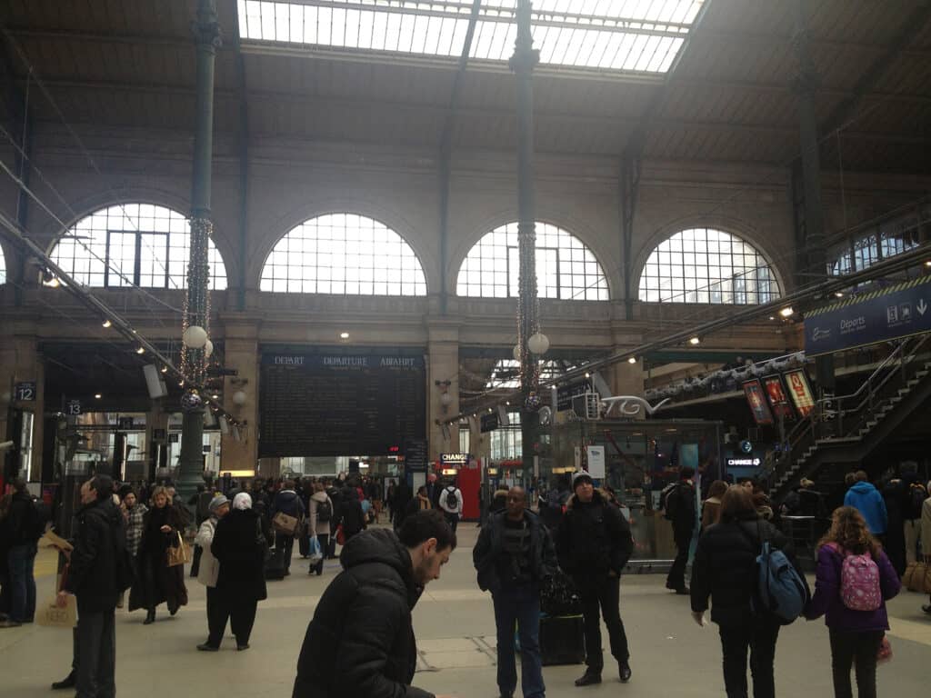 Pickpockets often operate in busy train stations when tourists are distracted.