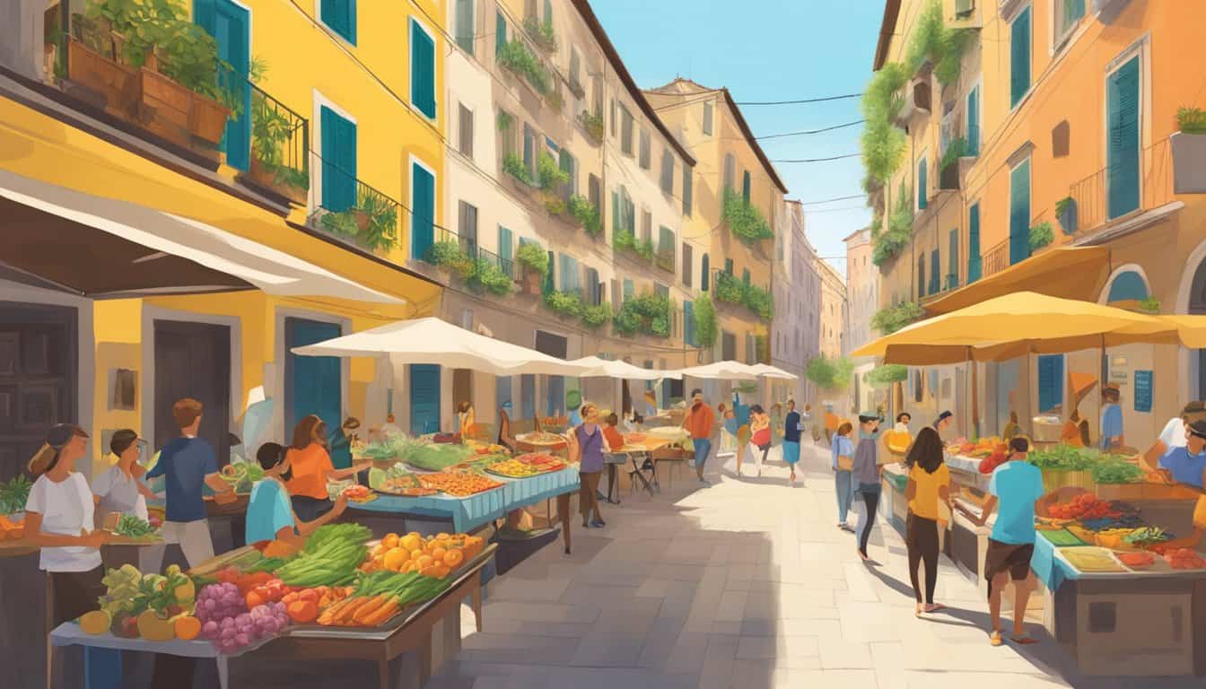 Vibrant street markets, lively music performances, and cooking classes fill the courtyards of the best hostels in Naples